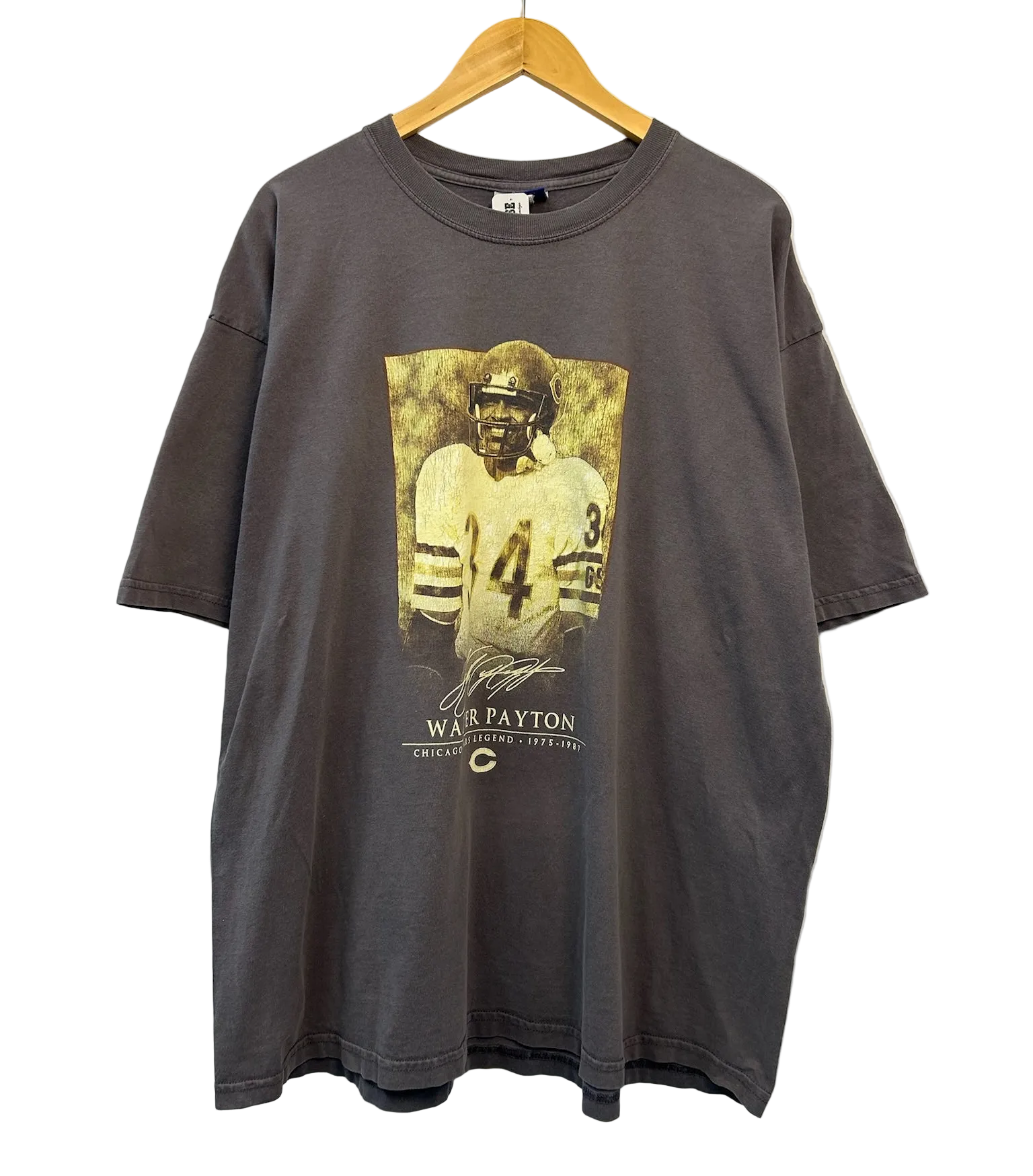 1A-35-CH Walter Payton Grey Tee