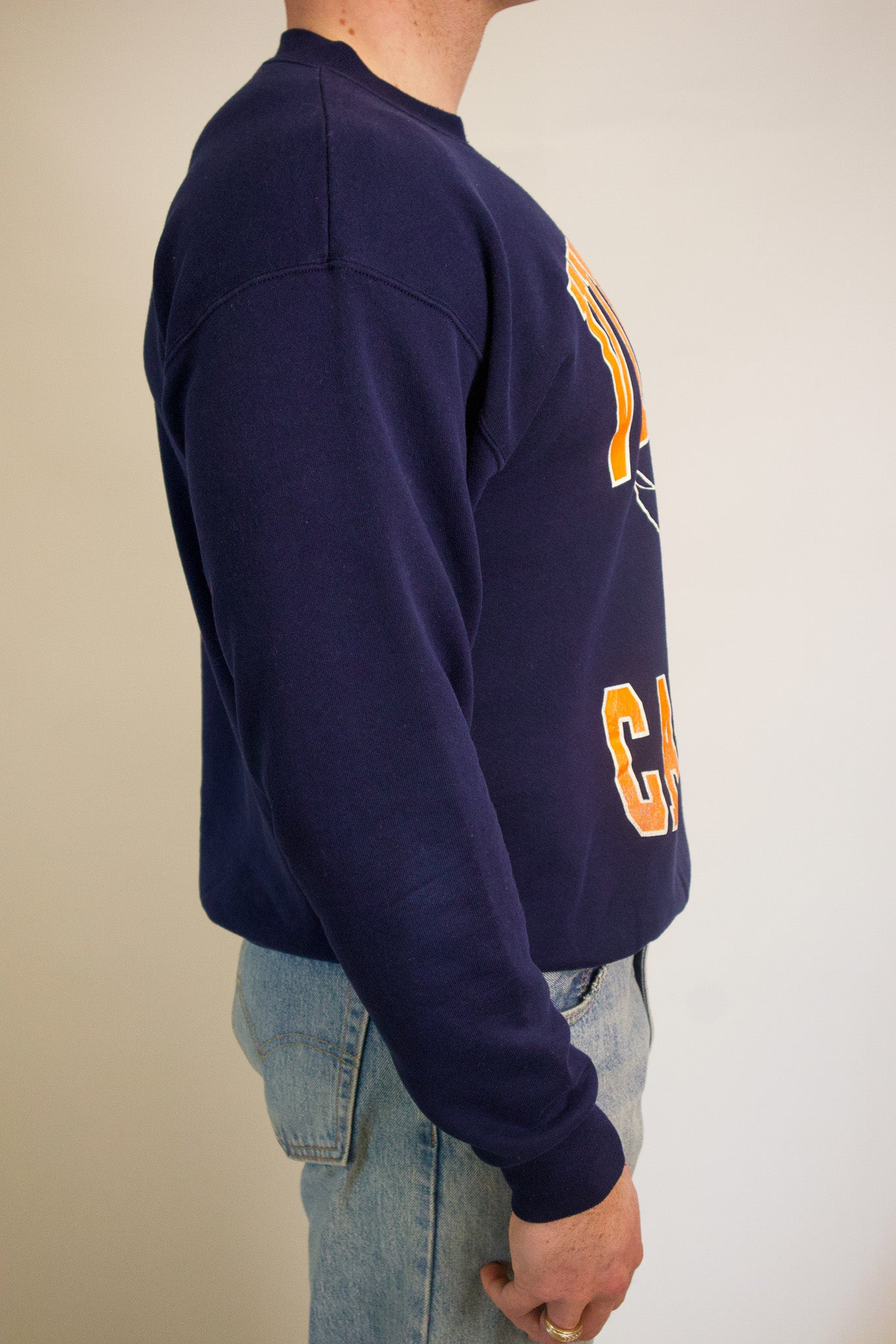 1A-85-CH Navy Virgina Cavaliers Crewneck