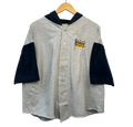 1A-113-CH Grey Wolverines Button Up