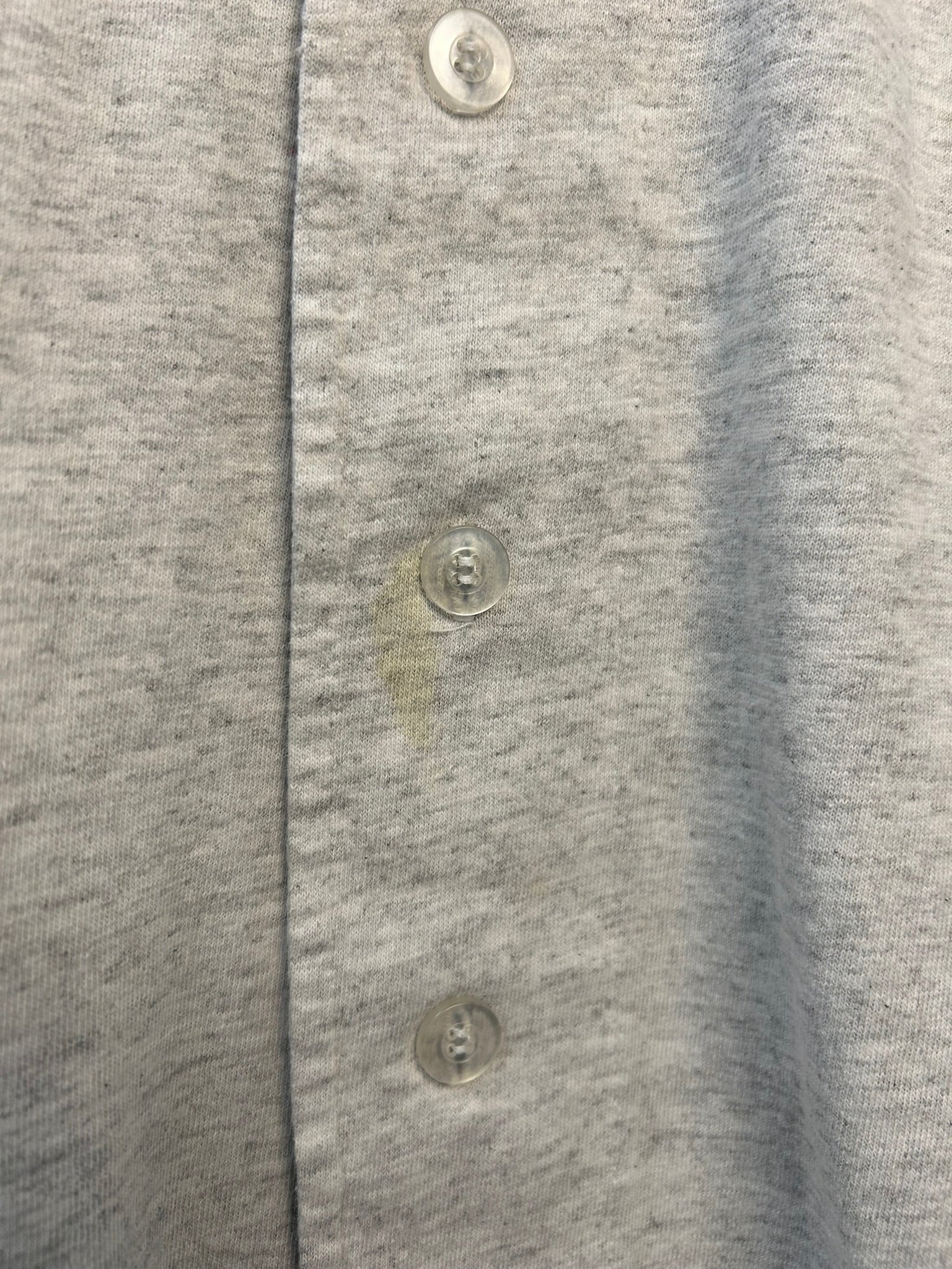 1A-113-CH Grey Wolverines Button Up