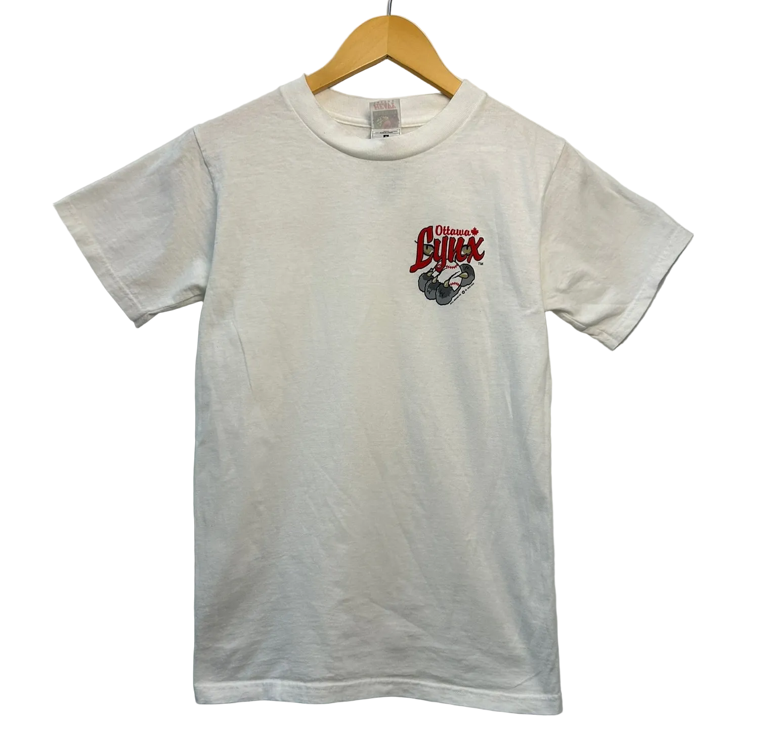 1A-163-CH White Ottawa Lynx Tee