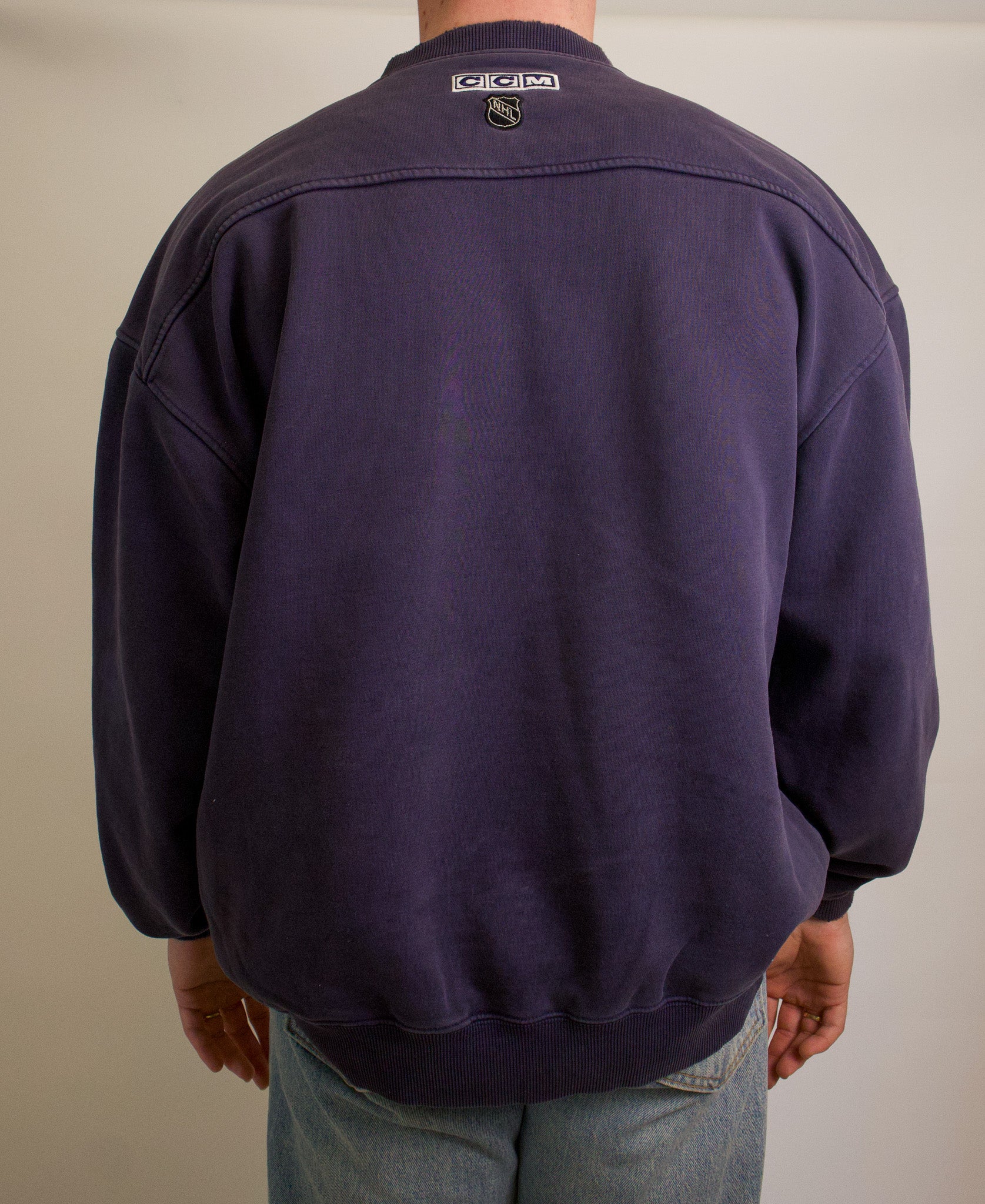 1A-80-CH St. Louis Blues Navy Crewneck