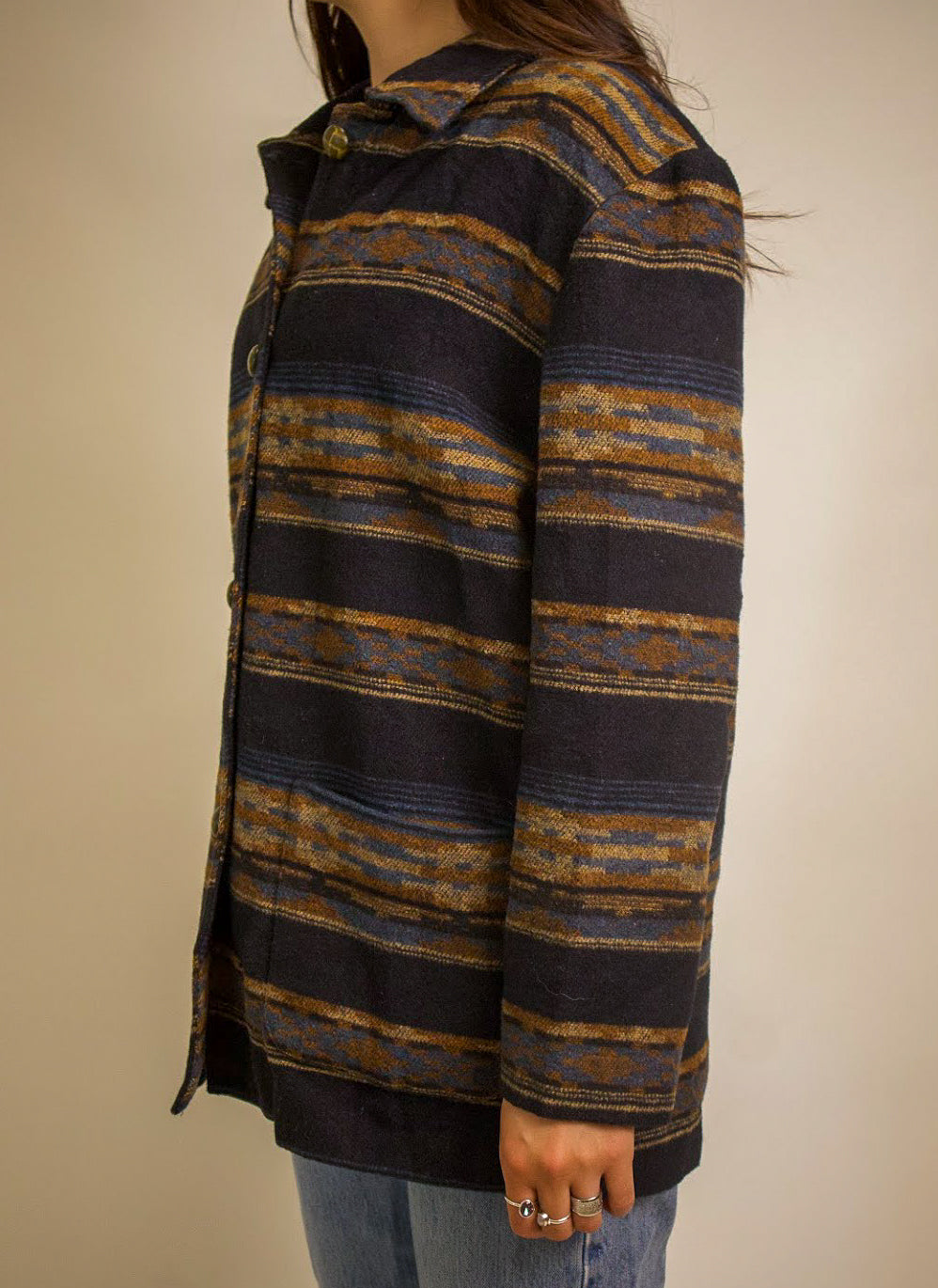 1A-118-CH Wool Shacket