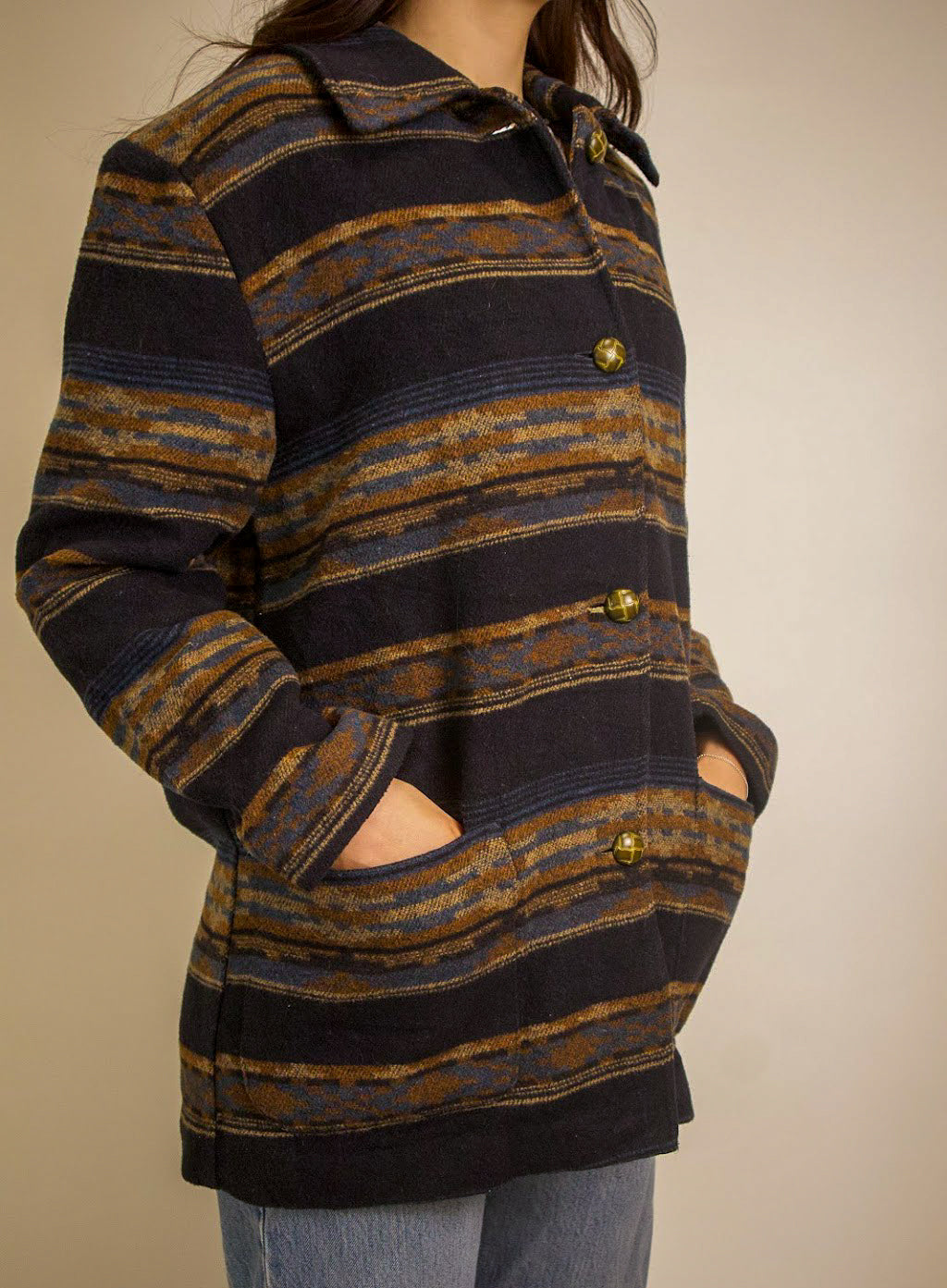 1A-118-CH Wool Shacket