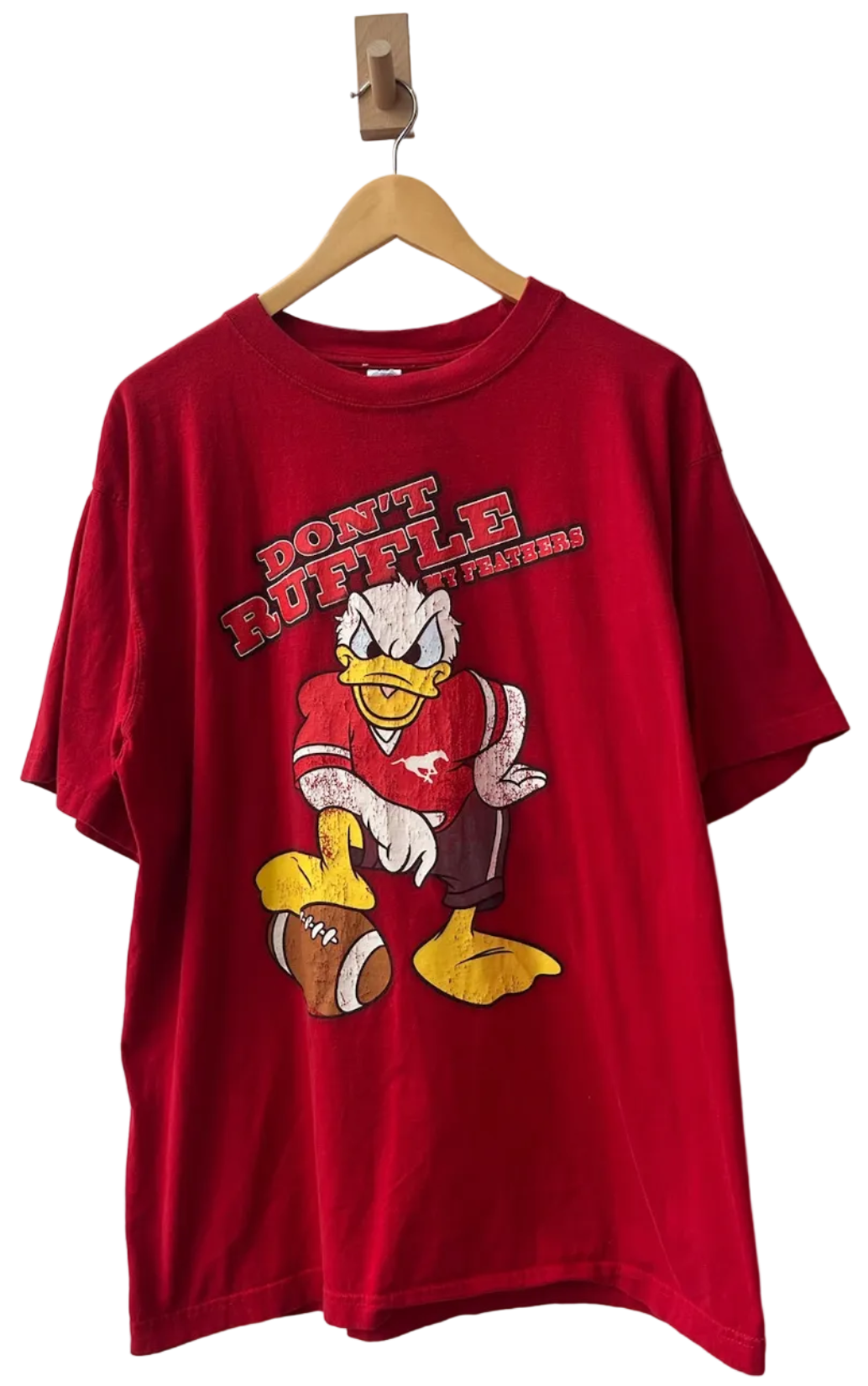 9-57 Red Ruffle Tee