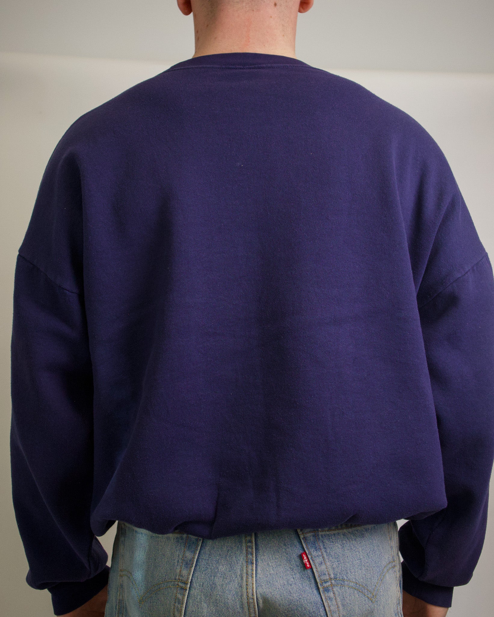 1A-83-CH Navy Chicago Bears Crewneck