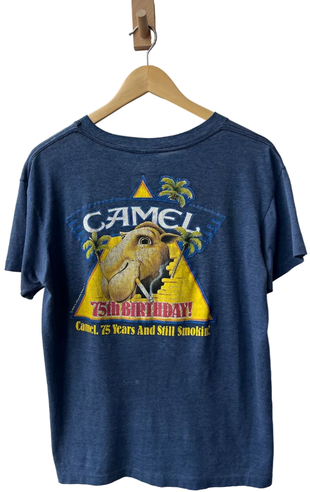 Camel Smokin' Blue Tee