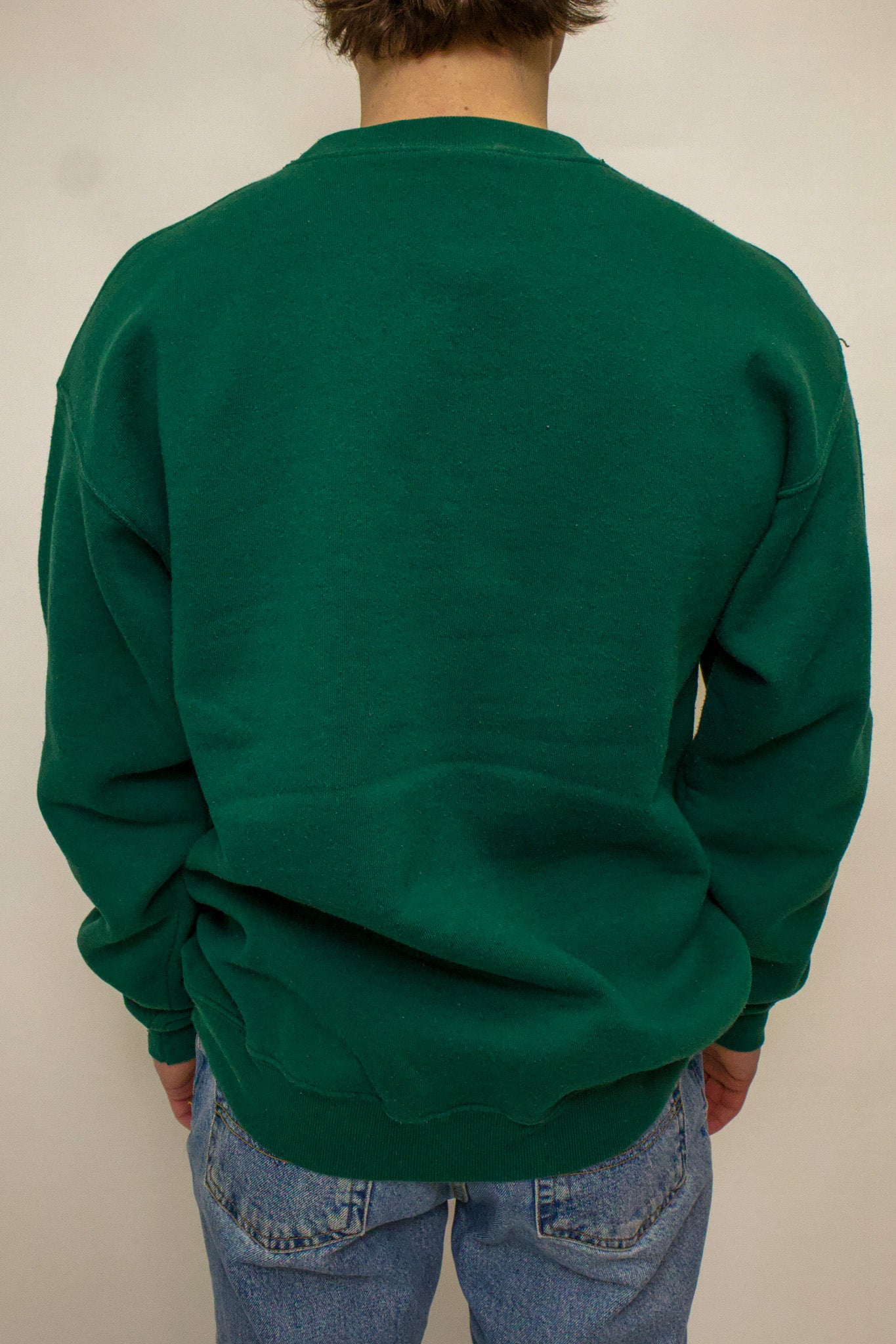 1A-75-CH Green Indiana Mom Crewneck