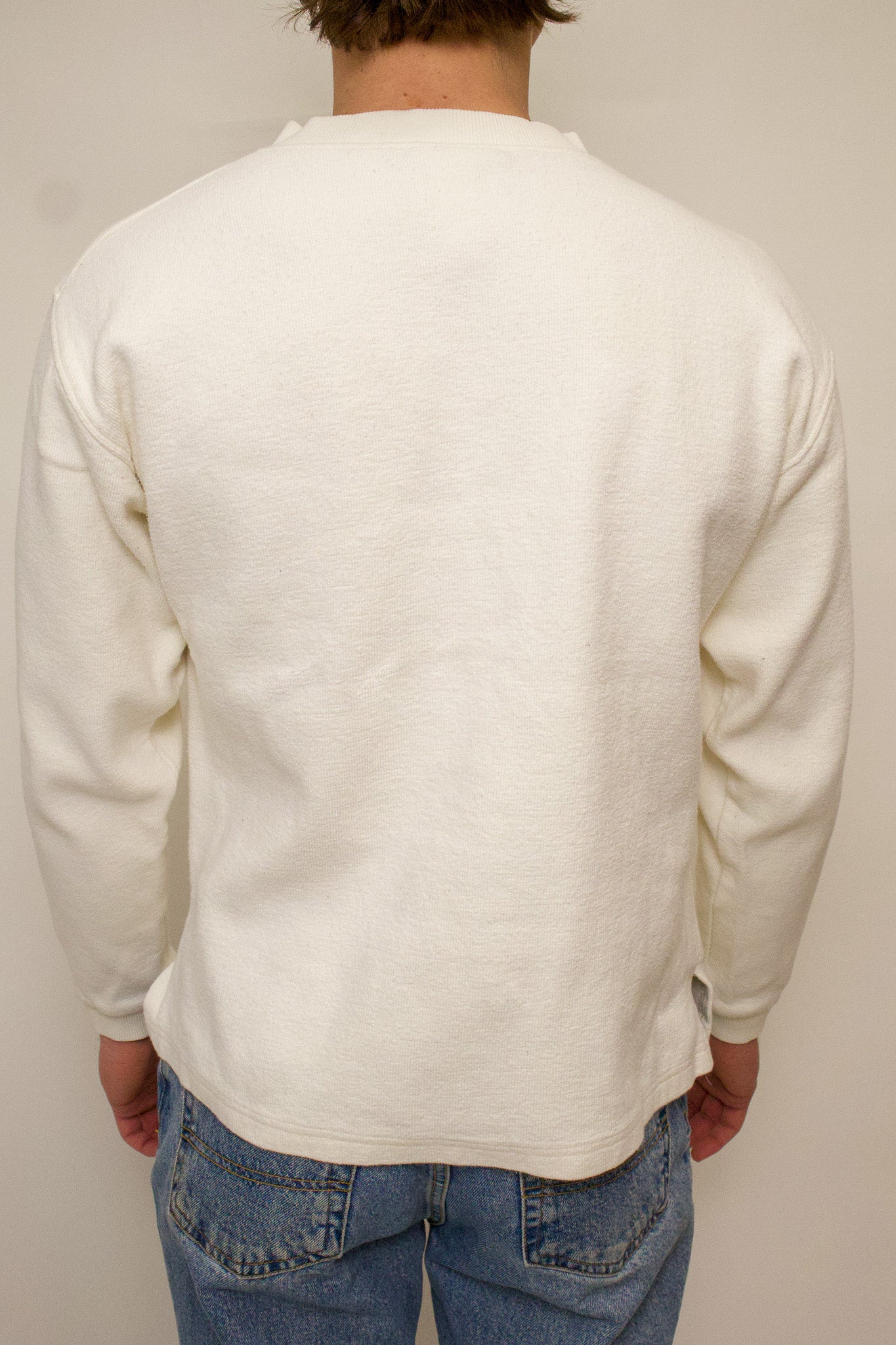 1A-55-CH White Kentucky Heavyweight Longsleeve