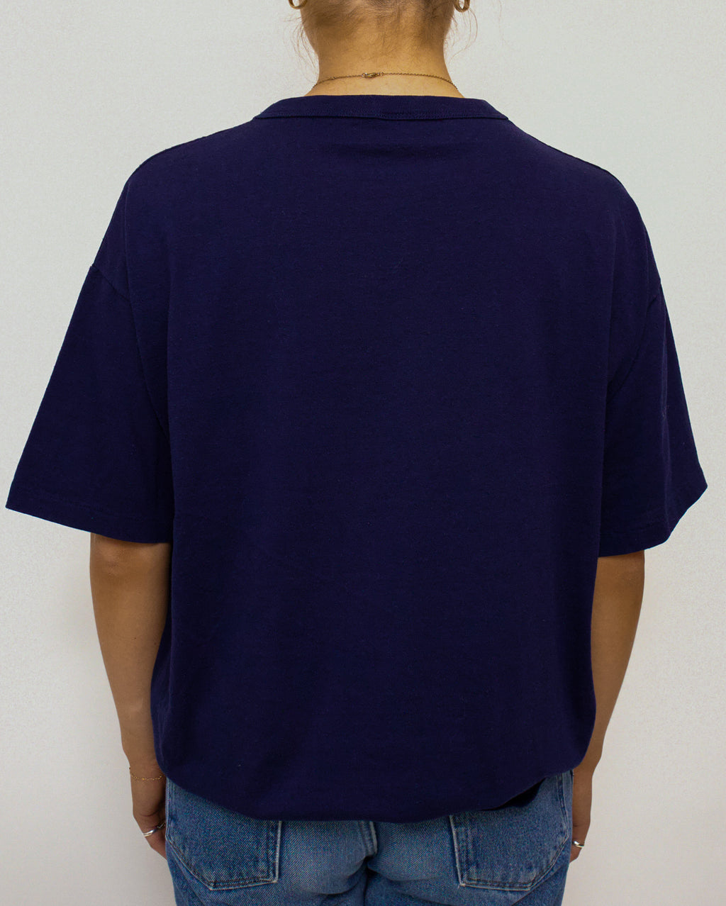 1A-29-CH University of Michigan Navy Tee