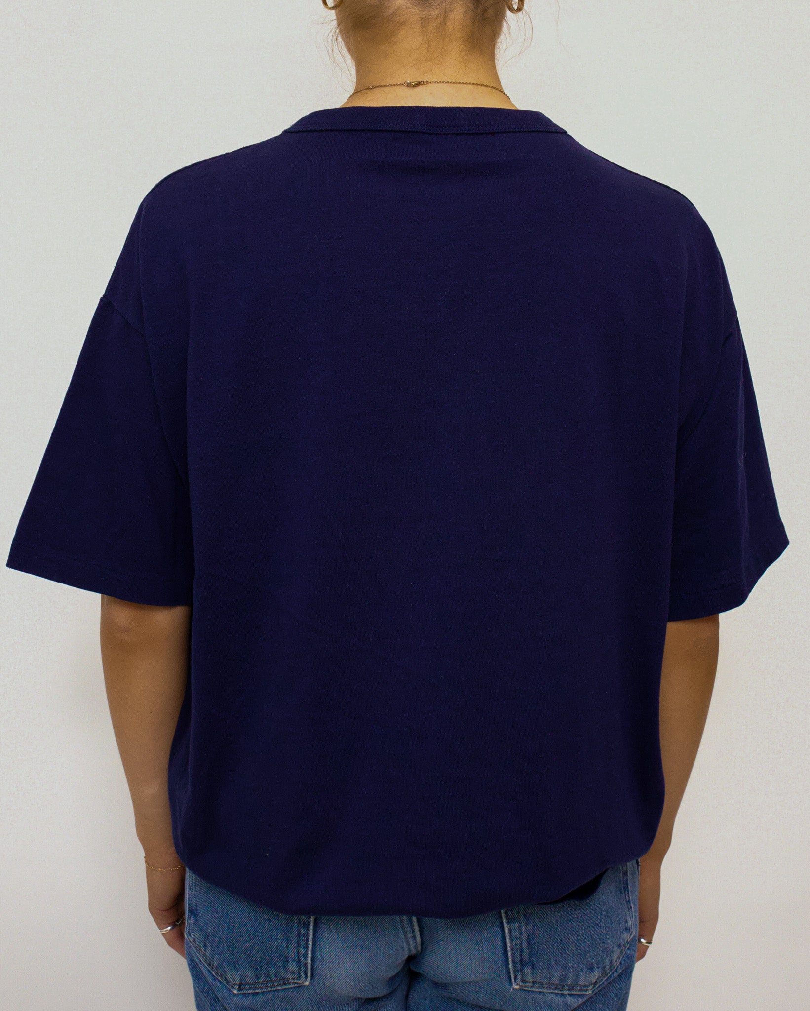 1A-29-CH University of Michigan Navy Tee