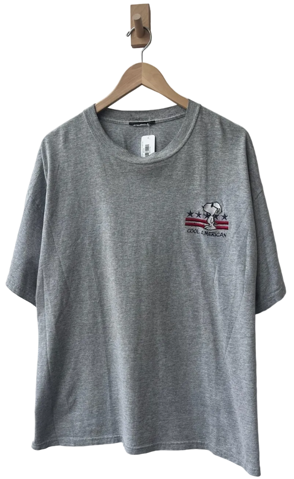 11-509-CH Cool American Snoopie Grey T