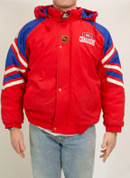 1A-208-CH Red & Blue MTL Canadiens Sports Puffer