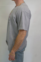 1A-194-CH Rugby RL Polo Bear Grey Tee