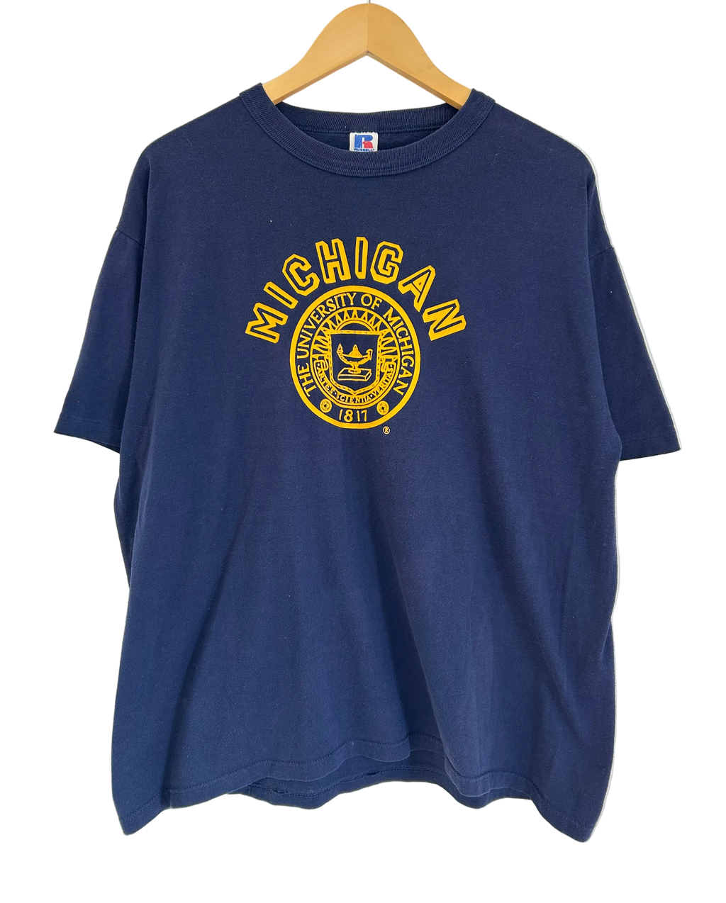 1A-29-CH University of Michigan Navy Tee