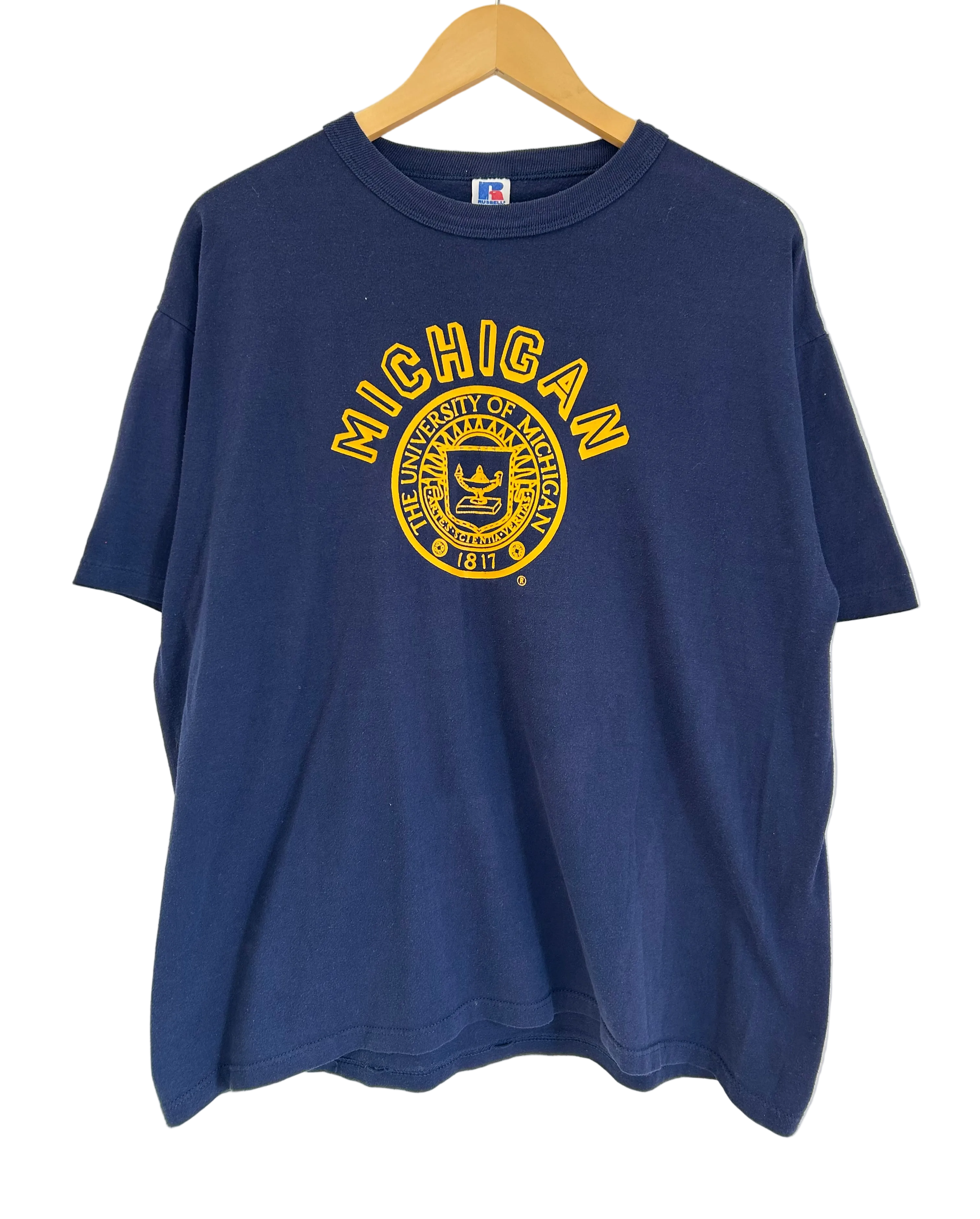 1A-29-CH University of Michigan Navy Tee