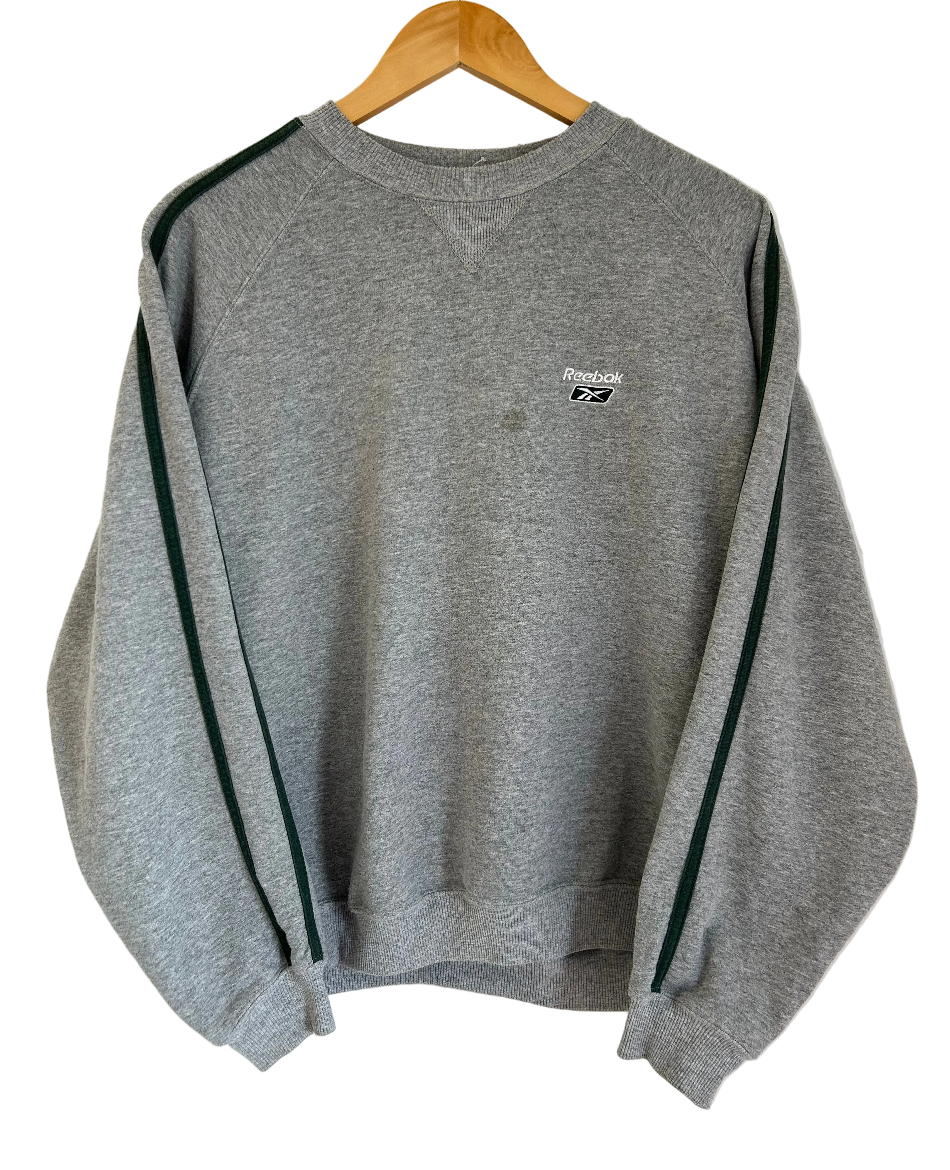 1A-93-CH Grey Reebok Crewneck