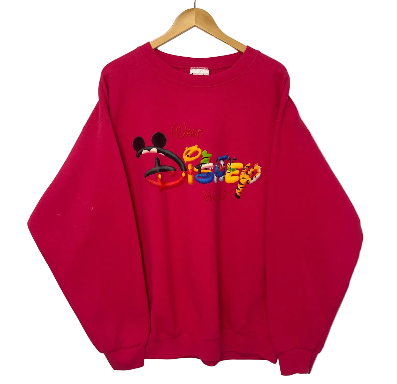 1A-73-CH Pink Disney World Crewneck