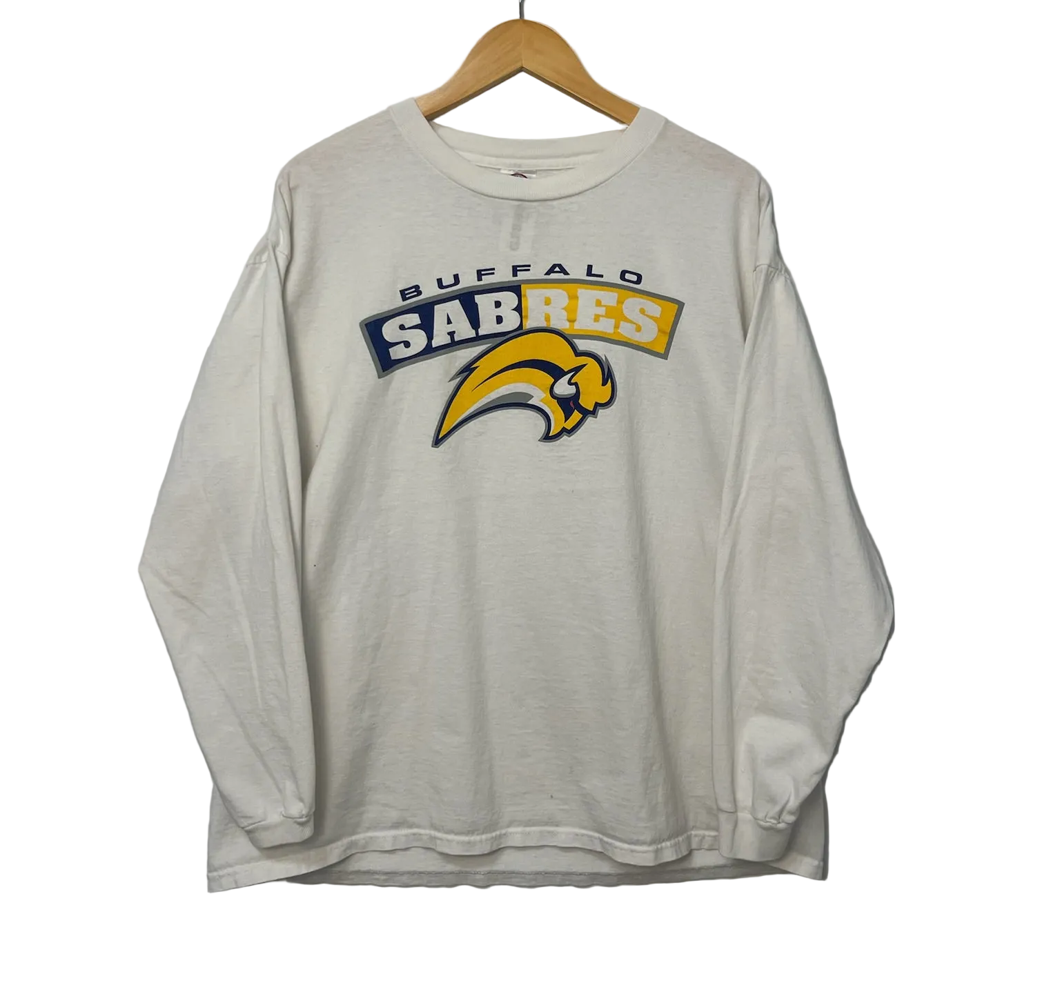 1A-47-CH White Buffalo Sabres Longsleeve