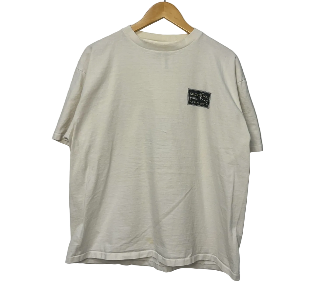 1A-8-CH White Football Game Tee