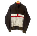 1A-178-CH Brown/White/Red Track Jacket