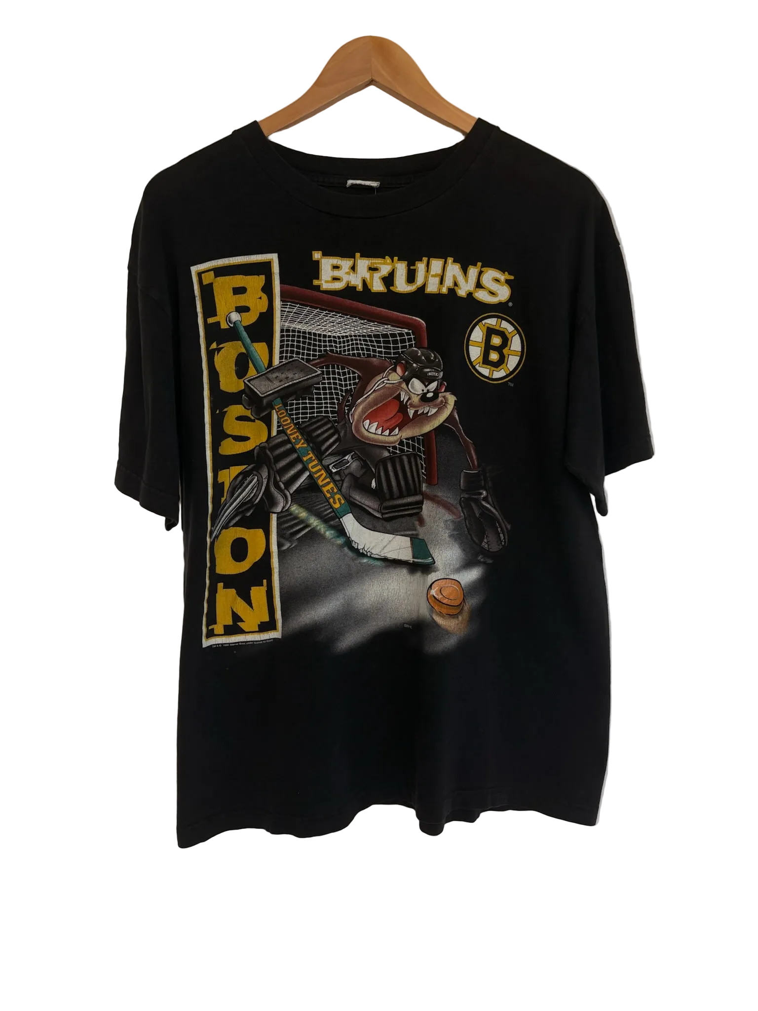 11-485-CH Black Boston Bruins Graphic T-shirt