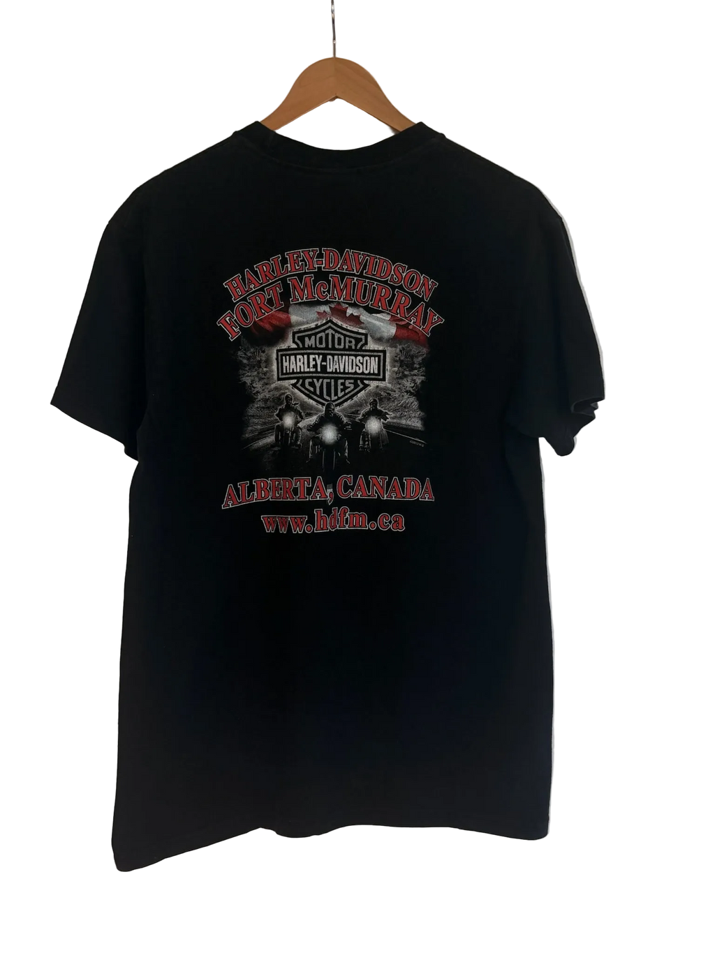 11-496-CH Black Harley Davidson Graphic T-shirt